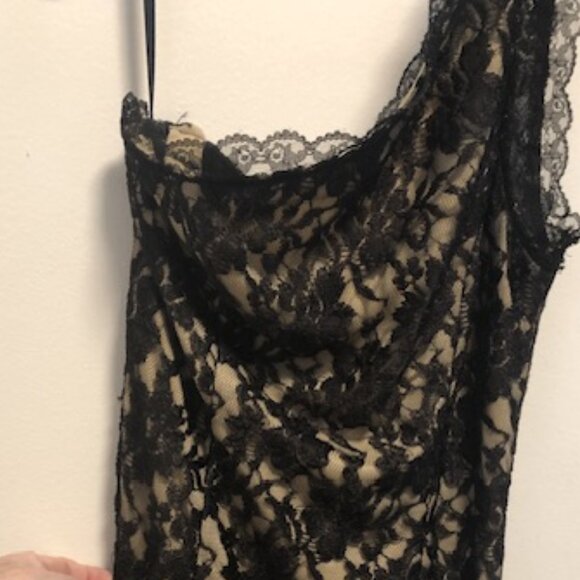 Jessica McClintock Vintage Lace Dress - Picture 1 of 5